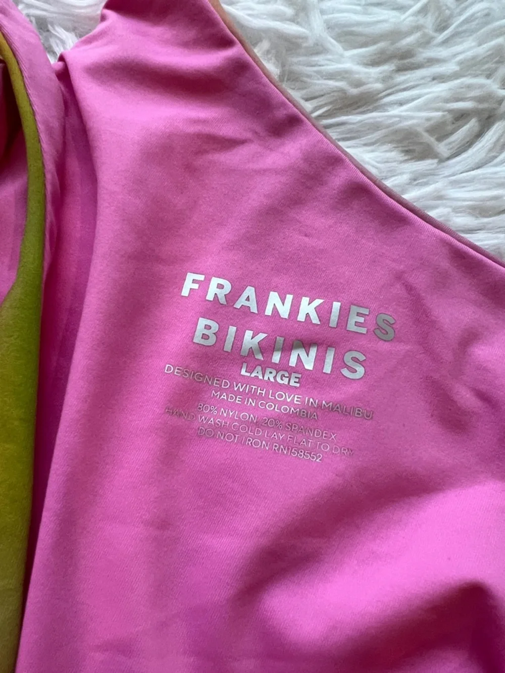 Frankie’s Bikinis 🐠 Cheeky Cut Out Multicolor One-Piece swim bathing suit